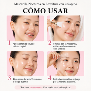Medicube Máscara Noturna de Colágeno | Hidratação + Elasticidade