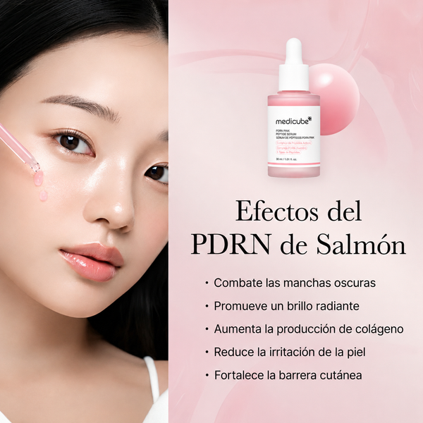 Medicube Ampola Facial Rosa com PDRN de Salmão 30ml