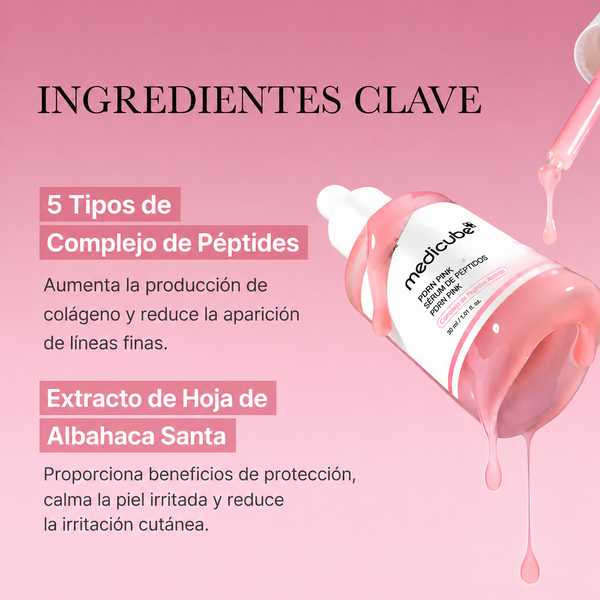 Medicube Ampola Facial Rosa com PDRN de Salmão 30ml