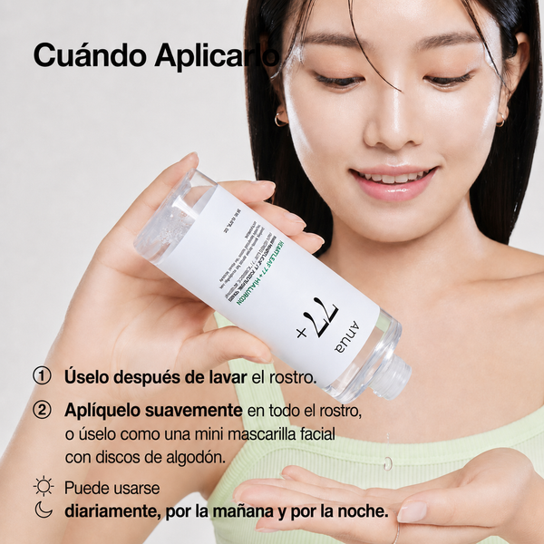 Tônico Facial Ácido Hialurônico Anua Heartleaf 77 Calmante