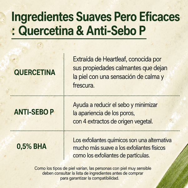Espuma de Limpeza Facial Anua Heartleaf Quercetinol
